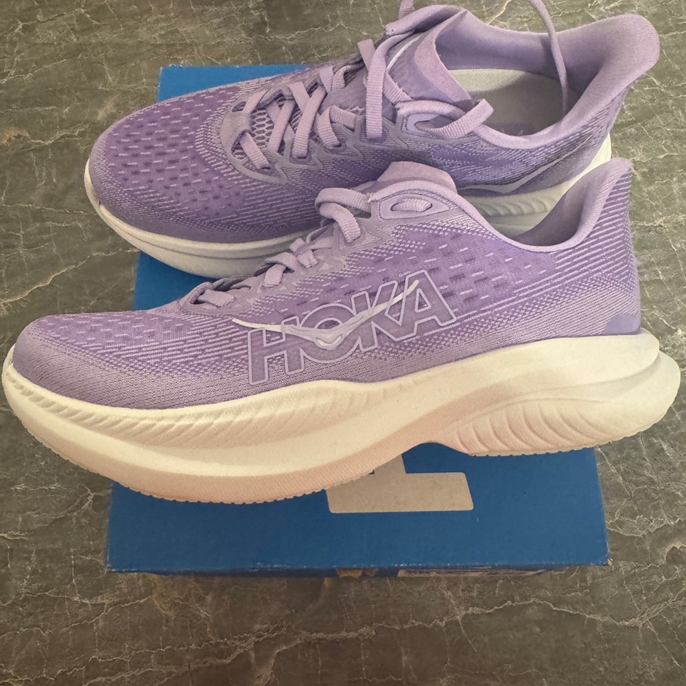Hoka One One Women's Lavender Athletic Shoes